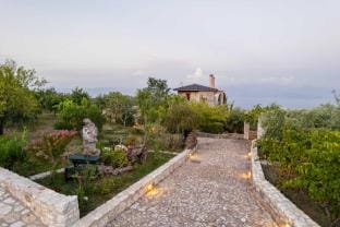 Stone Farmhouse in Groves - Sea   Mountain Views Vacation rental in Messenia