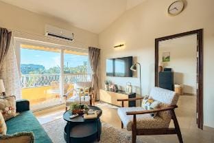 Alaya Stays 2 BHK with Balcony  - Veera Marina Apartment in Candolim