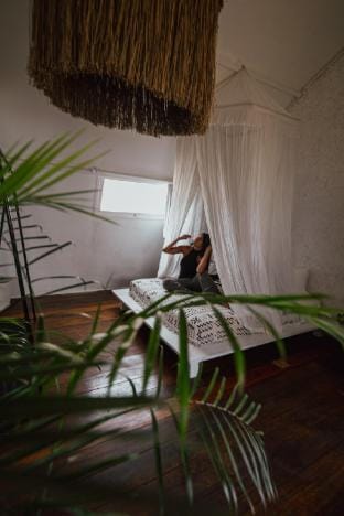 Serene & stylish Bamboo 2 Br-Villa w/ private pool Vacation rental in North Kuta