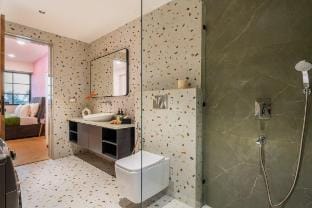 ELIVAAS 1 BHK with Jacuzzi & Lift - Kamerios Brisa Apartment in Goa, India