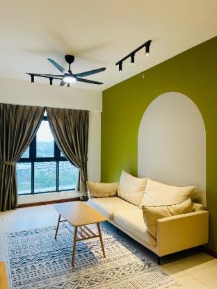 K Avenue Matcha Theme (4-6pax) @ Vkm Staycation Apartment in Kota Kinabalu