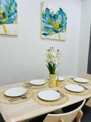 K Avenue Latte Theme (8-12pax) @ Vkm Staycation Apartment in Kota Kinabalu