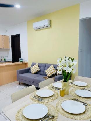 K Avenue Latte Theme (8-12pax) @ Vkm Staycation Apartment in Kota Kinabalu