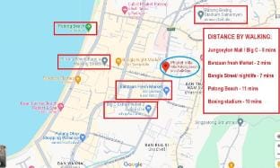 Central Patong 1BR apartment with great amenities Apartment in Patong