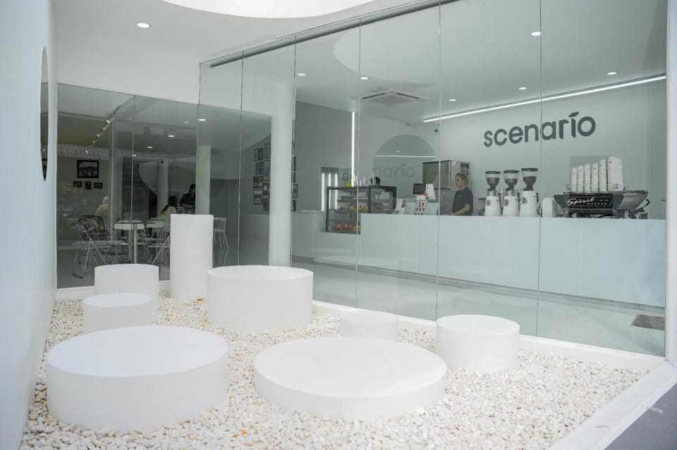 Scenario Cafe and Hostel Hotel in Thailand