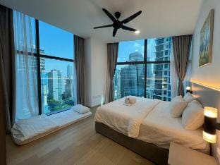 4340102# Eaton 阳台双子塔景观 3R3B 3-9pax (HM COSTA DORO) Apartment in Federal Territory of Kuala Lumpur