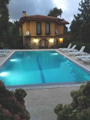 Taş ile ağacın kaynaştığı  yeşilin harmonisi Villa in Istanbul