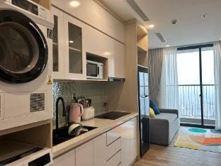 Modern Two Rooms at R3 Onsen Ecopark Apartment in Laos