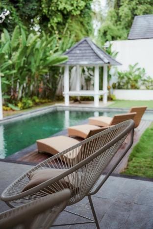 Spacious Oasis 3BR near Canggu w Pool Villa in North Kuta
