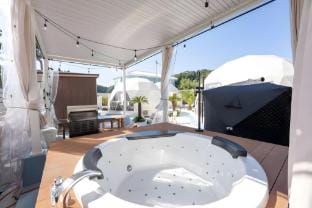 Laguna 1 min from the sea White Sand Glamping! Luxury Dome B Vacation rental in Chiba Prefecture