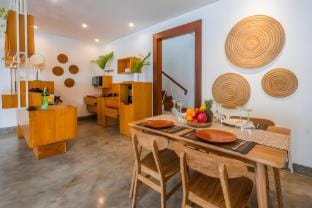 2BR Private Pool Canggu Near Atlas Beach Club Villa in North Kuta