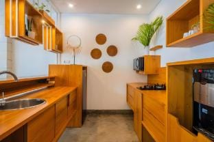2BR Private Pool Canggu Near Atlas Beach Club Villa in North Kuta