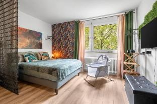 Urban Jungle Studio Center Marktplatz Kitchen TV Apartment in Offenbach