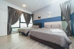 Mosaic Midvalley Oceanblue Nest 3BR w Bathtub Vacation rental in Johor Bahru