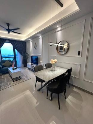 Partially Seaview 3BRunit at R&F SeineRegionbyANJU Apartment in Johor Bahru