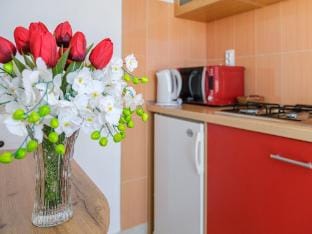 Rooms Sani- Double Room with Terrace and Sea View S2 Apartment in Brela