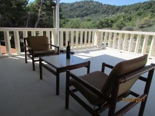 Villa Mirosa-Double Room with Terrace  3 Apartment in Korita, Mljet