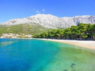 Apartments Pezo - Studio with Balcony and Sea View Apartment in Baška Voda