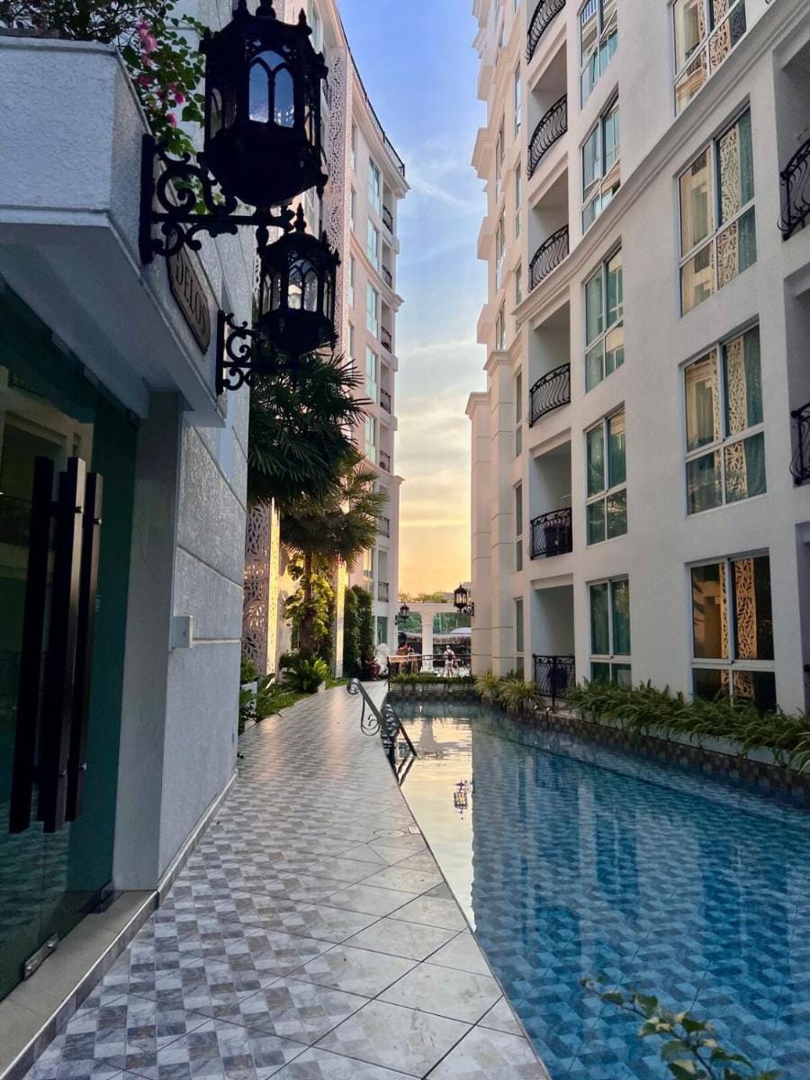 City Garden Olympus Condo 26㎡ near walking street Vacation rental in Pattaya City