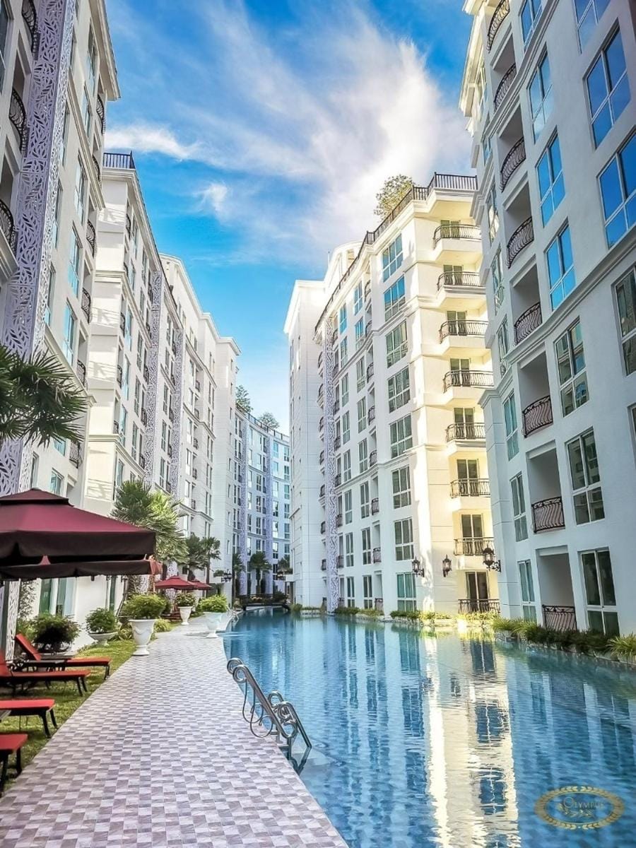 City Garden Olympus Condo 28㎡Pattaya city ​​center Vacation rental in Pattaya City