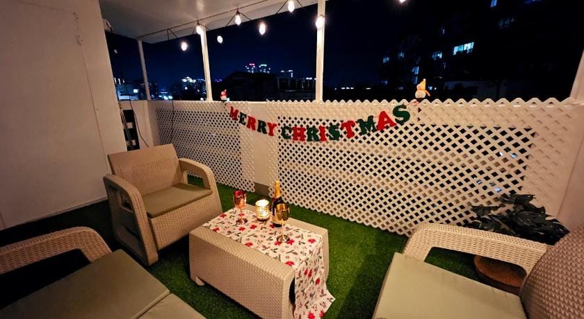 Private terrace, quiet and romantic Apartment in Daegu