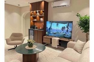  شقة بتصميم أنيق وهادئ مقابل البوليفارد دخول ذاتي Apartment in Riyadh
