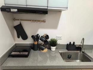 Nordic Style 1 Bedroom w/ Balcony  and City View  Apartment in Mandaluyong