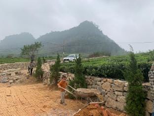 Home view farm  Vacation rental in Laos