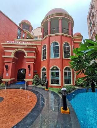 Seven seas 公寓适合家庭/泳池景/可做饭/wifi/健身房/近中天海滩 Vacation rental in Pattaya City