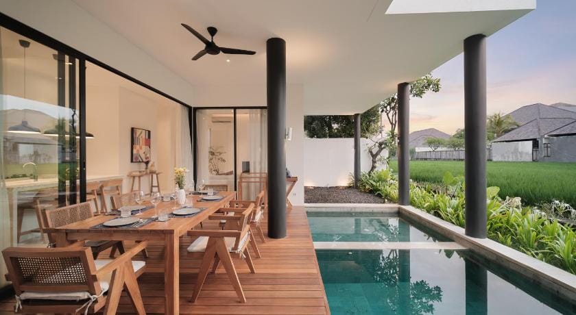 Mandala 3BR Designer Pool Villa in Berawa-Canggu Hotel in North Kuta