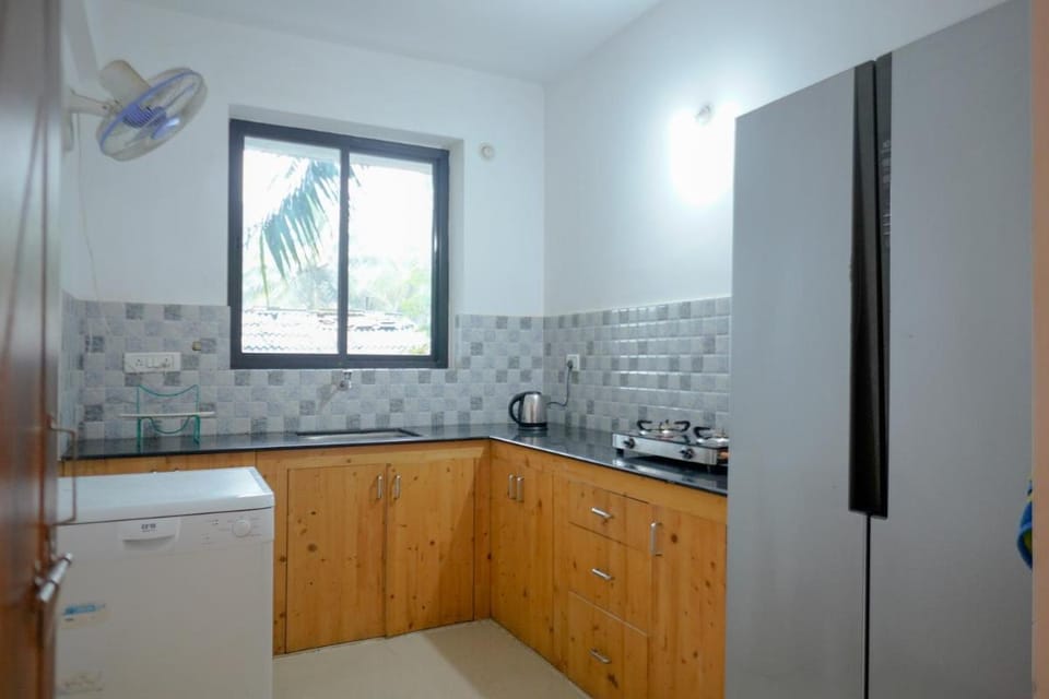1 BHK Private Apartment with a Balcony Apartment in Benaulim