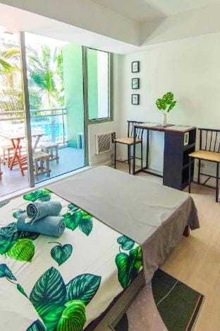 Pool view unit in Azure Parañaque Apartment in Paranaque