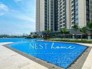 Ultimate Seaview! R&F Luxury Studio with Arcade Game! Apartment in Johor Bahru
