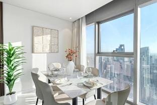 Luxe 2BR Apt w/ Infinity Pool & Burj Khalifa View Apartment in Dubai