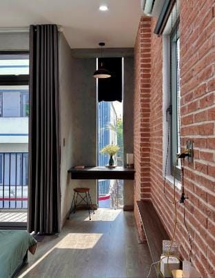 Modern D1 Studio (Spacious Balcony* Full Kitchen) Apartment in Ho Chi Minh City