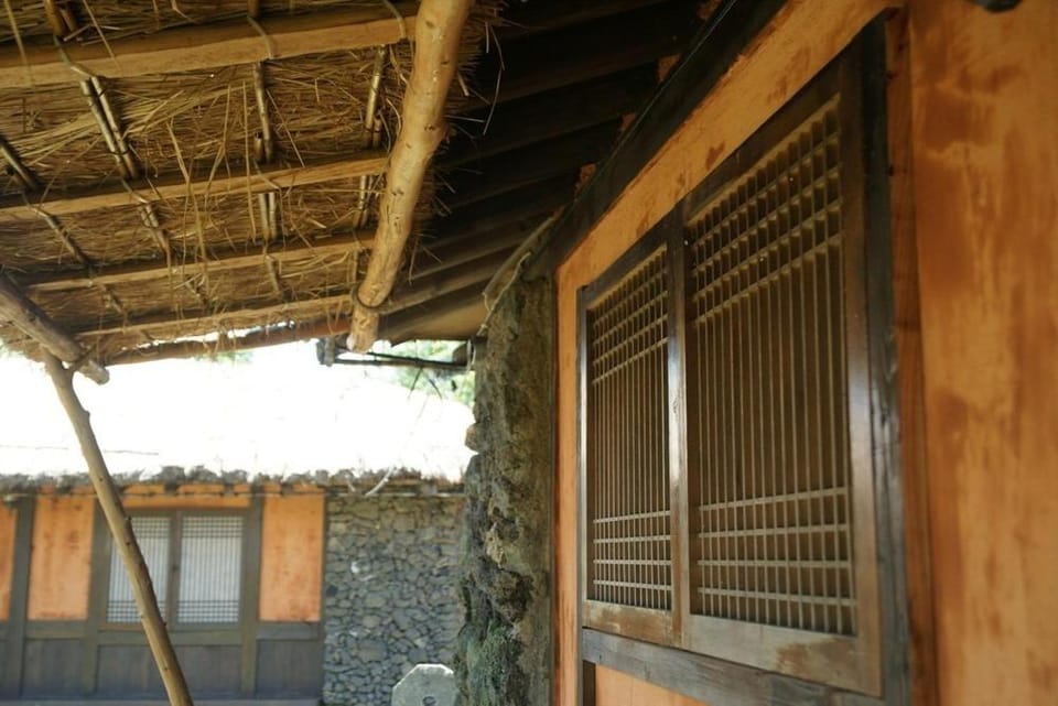 Traditional Hanok thatched house Bed and Breakfast in South Korea