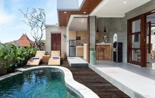 The Green Kulu a 1BDR Private Villa Near Ubud Villa in Tampaksiring