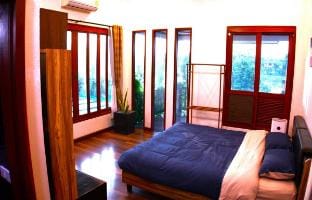 Villa calme, jardin et rizières Villa in Laos