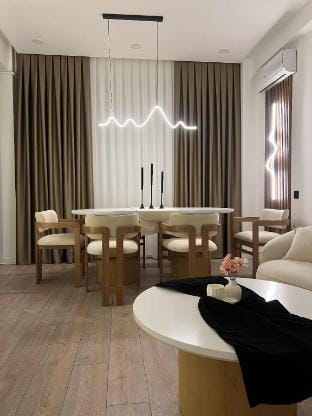 Best shade of white apartrment by Bea Paradise Apartment in Baku