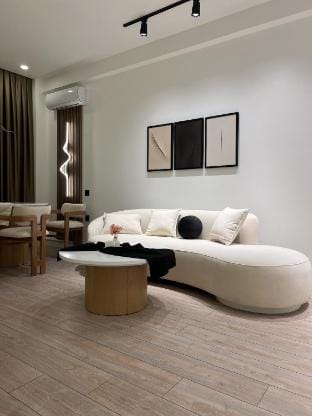 Best shade of white apartrment by Bea Paradise Apartment in Baku