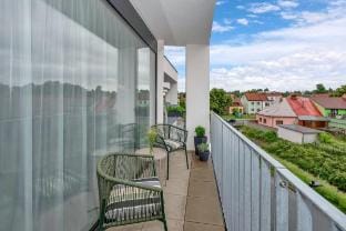 Apartment with Terrace, Free parking, AC, Netflix Apartment in South Moravian Region