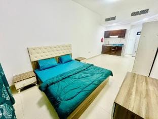 Near ADCB Metro Furnished studio Apartment in Dubai