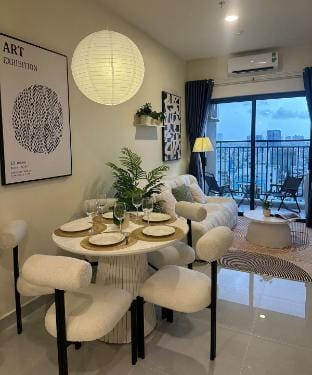 Northern Europe 2Brs+3Bed View City, Bui Vien 500m Vacation rental in Ho Chi Minh City