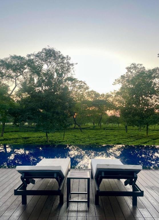 The Postcard in the Durrung Tea Estate, Assam Hotel in India