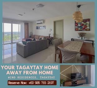 Penthouse 3BR Wind Residences Tagaytay Apartment in Tagaytay