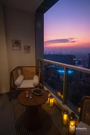 3BR | 57th Floor w/ Unique Complimentary Services Apartment in Jakarta
