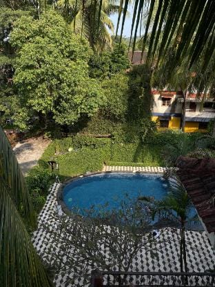The Blue Balcao Apartment in Calangute