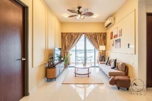 [KingsBay] #SeaView #WoodenStyle #4pax Apartment in Johor Bahru