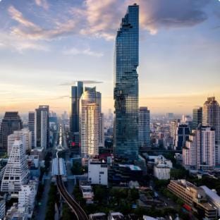 Mahanakhon旁/Silom曼谷市中心/bts步行7分钟/6房7床/可住13人 Vacation rental in Bangkok