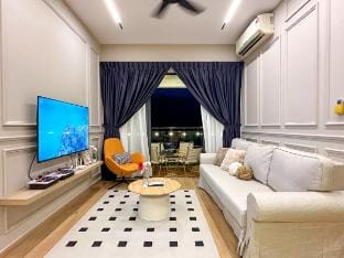 【Seaview & Private BBQ】Serenity Suite by NestHome Apartment in Johor Bahru